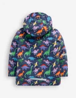 Waterproof Fisherman's Jacket-Robot Blue Dinos-Boden Hot