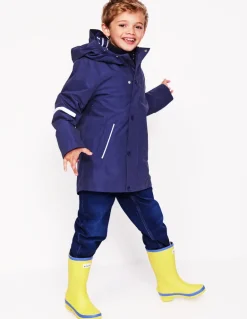 Waterproof Fisherman's Jacket-College Navy-Boden Shop