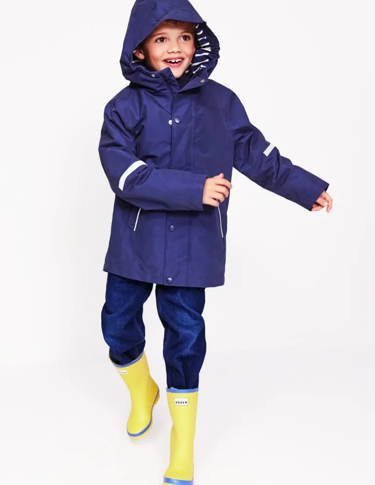 Waterproof Fisherman's Jacket-College Navy-Boden Shop