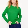 Wide Sleeve Cashmere Sweater-Bright Green-Boden Best