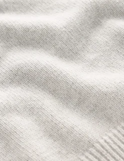 Wide Sleeve Cashmere Sweater-Mink Melange-Boden New