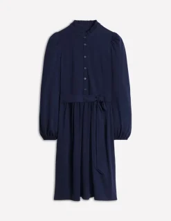 Willow Frill Short Shirt Dress--Boden Discount
