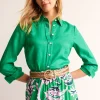 Woven Leather Belt--Boden New